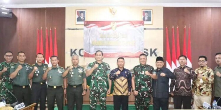 Dukung Pembangunan Desa, Wakil Ketua DPRD Sukabumi Hadiri Rakornis TMMD