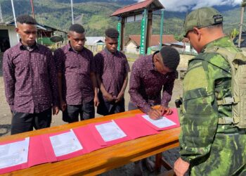 Empat Mantan Separatis Papua Nyatakan Setia pada NKRI