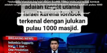 [HOAKS] Lombok Disebut Jadi Target Israel Karena Dukung Iran, Ini Faktanya