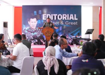 Editorial Meet and Greet: Puspen TNI Bangun Kolaborasi Strategis Bersama Media