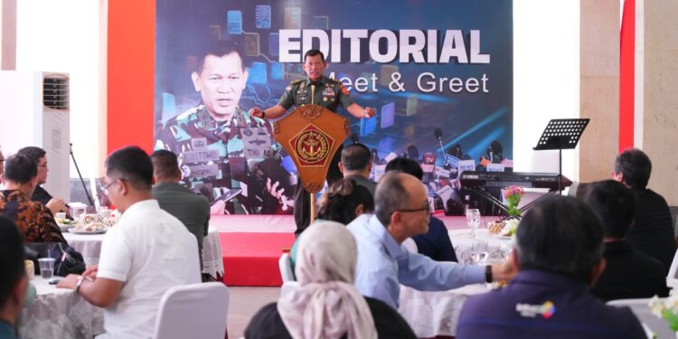 Editorial Meet and Greet: Puspen TNI Bangun Kolaborasi Strategis Bersama Media