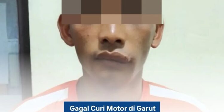 Kedapatan Coba Curi Motor, Mahasiswa Asal Bandung Ditangkap Warga di Garut