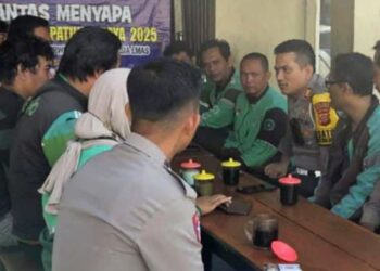 Satlantas Majalengka Gandeng Driver Ojol dalam Operasi Patuh Lodaya 2025
