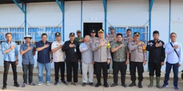 Dukung Investasi Aman, Kapolres Subang Cek Lokasi Pembangunan PT. BYD