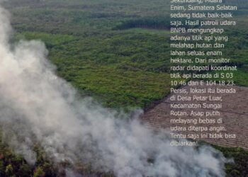 Bersama Menjaga Langit: Perang Melawan Bara di Sungai Rotan