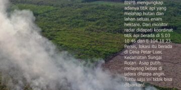 Bersama Menjaga Langit: Perang Melawan Bara di Sungai Rotan