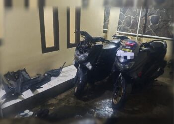 Terduga Penadah Motor Curian Asal Ciomas Dibekuk Polsek Panjalu