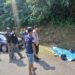 Kecelakaan di Puncak Darma Sukabumi, Honda Beat Masuk Sungai, 1 Orang Tewas
