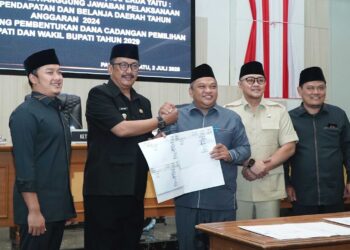 Rapat Paripurna ke-24 DPRD Sukabumi Sahkan Raperda APBD dan Dana Pilkada