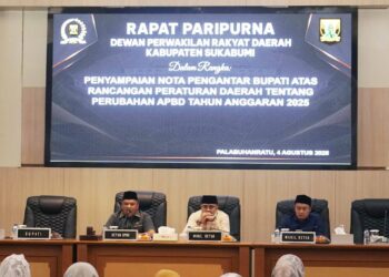 DPRD Sukabumi Gelar Paripurna ke-28, Bupati Sampaikan Nota Pengantar Perubahan APBD 2025
