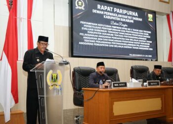 Bupati dan DPRD Sepakati Hasil Evaluasi Raperda Pertanggungjawaban APBD 2024
