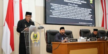 Bupati dan DPRD Sepakati Hasil Evaluasi Raperda Pertanggungjawaban APBD 2024