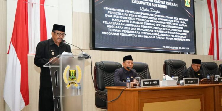Bupati dan DPRD Sepakati Hasil Evaluasi Raperda Pertanggungjawaban APBD 2024