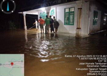 Aceh-Sumut Kebanjiran, Manado Diterpa Angin Kencang – Laporan BNPB 24 Jam