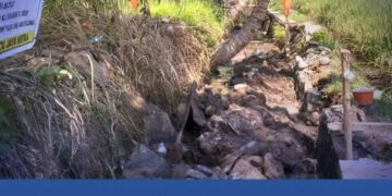 PU Sukabumi Bangun Saluran Irigasi di Wangunsari untuk Dongkrak Produktivitas Pertanian