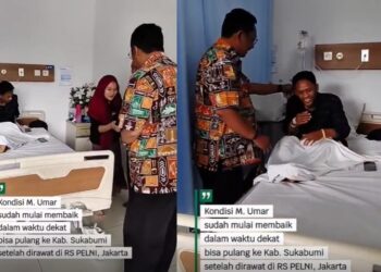 Suara Sukabumi di Tengah Riuh Jakarta: Bupati Asep Japar Jenguk Ojol Cikidang Korban Kericuhan