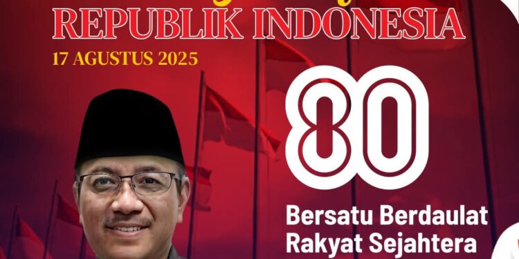 Kadis PU Sukabumi Ucapkan Dirgahayu RI ke-80