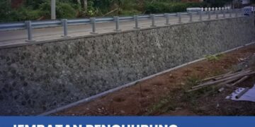 Dinas PU Tuntaskan Perbaikan Jembatan Ciseureuh di Kecamatan Cimanggu