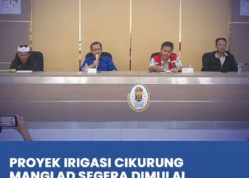 Dinas PU Sukabumi Hadiri Sosialisasi Pra Konstruksi Proyek Irigasi Cikurung Manglad di Cidahu