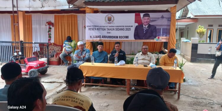 Infrastruktur Jalan dan Normalisasi Sungai Jadi Fokus Reses H.Ujang Abdurrohim Rochmi