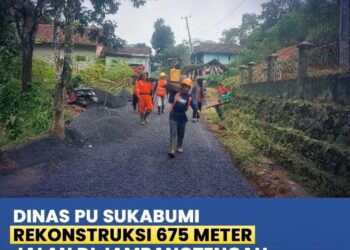 Perbaikan Jalan Sagaranten–Pasirbandung oleh Dinas PU Capai 50 Persen