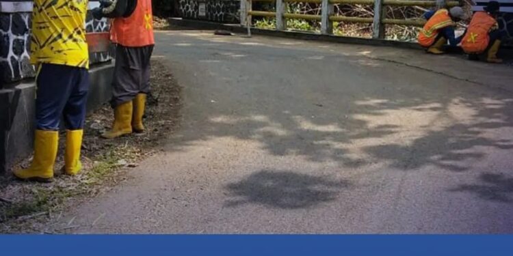 Empat Jembatan di Ruas Ubrug–Kubang Dipelihara, DPU Sukabumi Pastikan Keamanan Infrastruktur