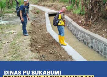 Dinas PU Sukabumi Tingkatkan Infrastruktur Irigasi di Cikembar untuk Dukung Ketahanan Pangan