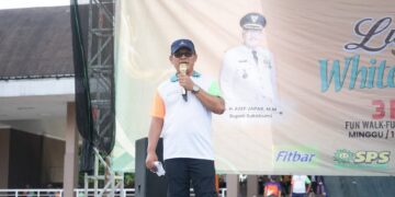 Event Fun Walk, Fun Bike, dan Fun Aerobic di Lapang Cangehgar Diserbu Ribuan Masyarakat