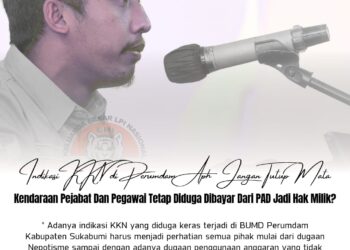 LPI Desak Kejari Sukabumi Audit Perumda Tirta Jaya Mandiri: Soroti Dugaan KKN dan Anggaran Nonbudgeter