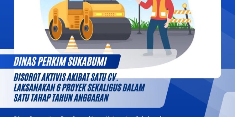 Satu Perusahaan, Enam Proyek: Alaknas Bongkar Dugaan Permainan Anggaran di Perkim Sukabumi