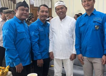 Di Tengah Dualisme KNPI Jabar, Ketua Versi Rohmat Hidayat Temui KDM di Purwakarta