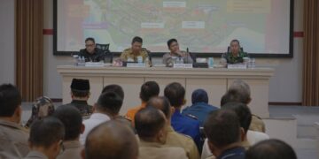 Rakor Operasi Lilin Lintas Sektor, Wabup Tegaskan Kesiapan Akhir Pengamanan Nataru