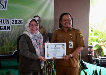 CAPAI SWASEMBADA PANGAN 2025, PRODUKSI PANGAN KAB SUKABUMI PERINGKAT DUA NASIONAL