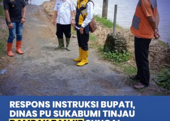 Dinas PU Tinjau Banjir Ciparanje, Bupati Instruksikan Pendataan dan Kajian Penanganan