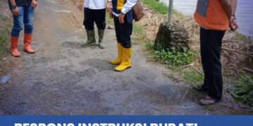 Dinas PU Tinjau Banjir Ciparanje, Bupati Instruksikan Pendataan dan Kajian Penanganan
