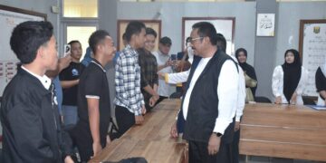 H. ASEP JAPAR PANTAU SELEKSI BEASISWA BUPATI SUKABUMI,” WUJUDKAN SDM UNGGUL GENERASI MASA DEPAN