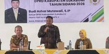 Ketua DPRD Kabupaten Sukabumi Tegaskan Komitmen Kawal Aspirasi Hasil Reses Februari 2026