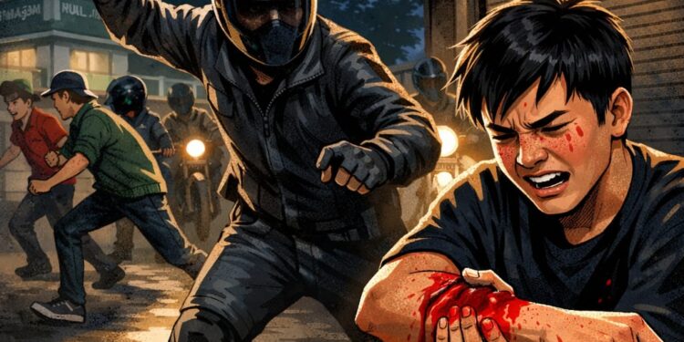 Remaja 16 Tahun di Cisolok Sukabumi Dibacok Geng Bermotor Saat Tunggu Sahur di Depan Masjid