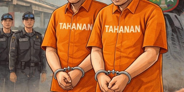 Polda Jabar Tetapkan Dua Tersangka Kasus Dugaan Korupsi Penggantian Jembatan Cipamuruyan Sukabumi