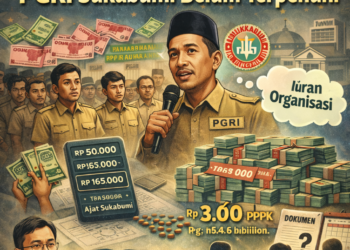 Dugaan Pemotongan Dana PPPK Capai Miliaran! Janji Transparansi Ketua PGRI Sukabumi Dipertanyakan