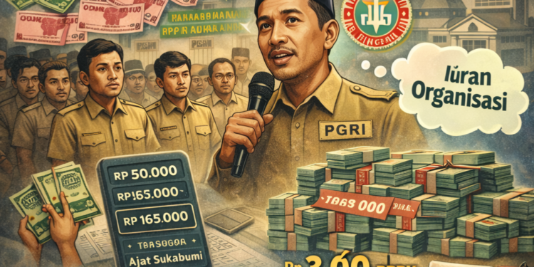 Dugaan Pemotongan Dana PPPK Capai Miliaran! Janji Transparansi Ketua PGRI Sukabumi Dipertanyakan