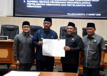 DPRD Kabupaten Sukabumi Gelar Paripurna, Ambil Keputusan atas Dua Raperda Prakarsa