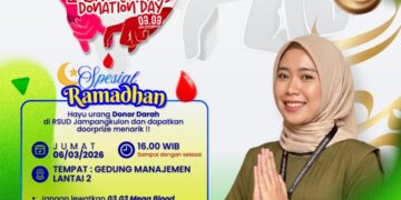 Semarak Ramadan, RSUD Jampangkulon Ajak Warga Donor Darah Sambil Bukber