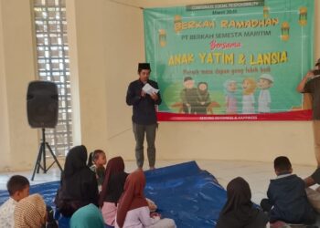 BSM Gelar Santunan Yatim dan Lansia di Surade, Hadirkan Kebersamaan Jelang Lebaran