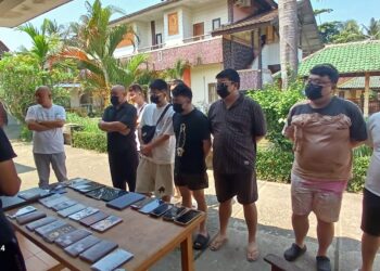 Pelarian Terhenti, 16 WNA Terduga Sindikat Siber Ditangkap di Sukabumi