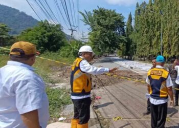 Betonisasi Jalan Ahmad Yani Capai 51 Persen, Kadis PU Optimistis Selesai Lebih Cepat