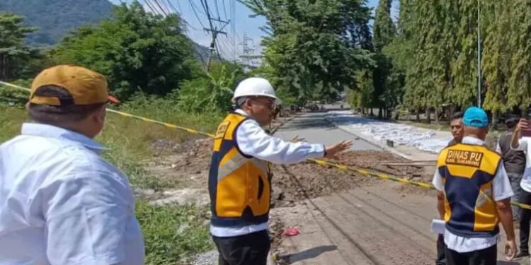 Betonisasi Jalan Ahmad Yani Capai 51 Persen, Kadis PU Optimistis Selesai Lebih Cepat