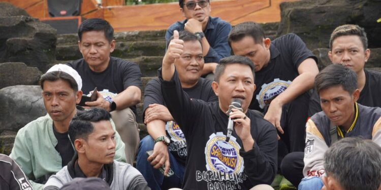 Hadiri May Day Bersama DPC KSarbumusi, Wabup Tekankan Dialog dan Kebersamaan