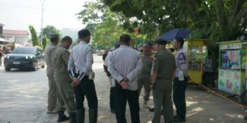 Gabungan Satpol PP dan Dishub tertibkan parkir liar di depan RSUD Palabuhanratu