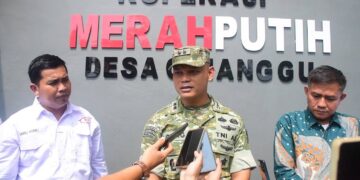 Jajaran Kodim 0622 Ikuti Launching Program Percepatan Pembentukan KDKMP oleh Presiden RI